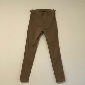 Size Large Khaki Skinny Jeans